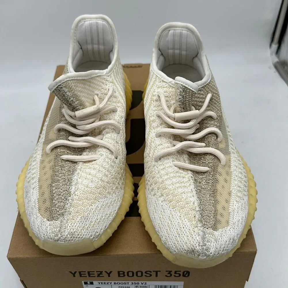 YEEZY BOOST 350 V2 Natural FZ5246 Abez Mens Size 8